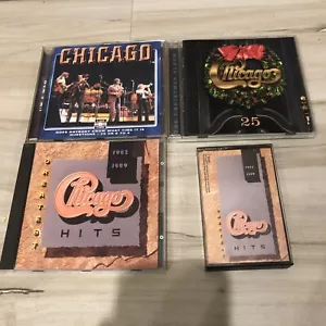 Chicago 3 CD & cassette Lot - I’m A Man UK 🇬🇧Import Greatest Hits Cassette - Picture 1 of 7