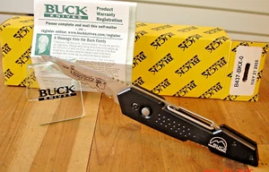 NIB BUCK KNIFE 437 BKX REVOLUTION 420HC BLADE ALUMINUM HANDLE GRAND OPENING - Picture 1 of 22