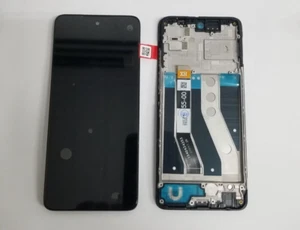 FOR MOTOROLA XT2223 G62 5G (BLACK) LCD SCREEN AND DIGITIZER ASSEMBLY W/ FRAME - Picture 1 of 3