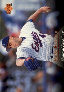1995 Upper Deck Montreal Expos Baseball Card #330 Kirk Rueter