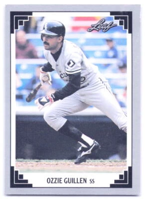 1991 Leaf #331 Ozzie Guillen - Image 1 of 2