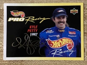 1997 Upper Deck Kyle Petty NASCAR Race Card  M13 - Picture 1 of 4