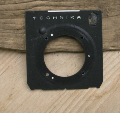 genuine Linhof  Technika  Lens board compur 2 offset low hole  52mm used - Image 1 of 2