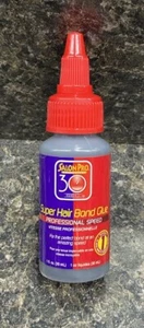SALON PRO 30 SEC SUPER HAIR BOND GLUE BLACK LACE WIG/WEAVE ADHESIVE - Picture 1 of 1
