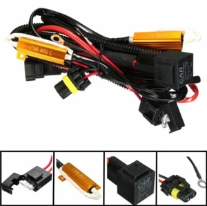 HID Anti-Flicker Load Resistor Relay Harness H1/H8/H9/H11/9005 9006/9140/9145 - Picture 1 of 5