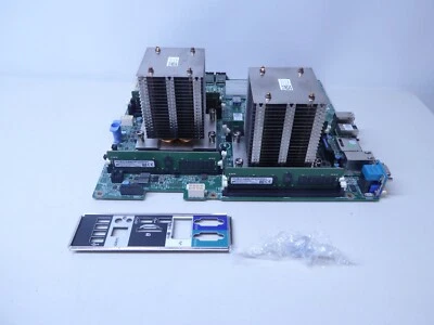 DELL 0KX11M PowerEdge T430 Server Motherboard w/ 2x Xerox E5-2630V3, 128GB Ram  - Image 1 of 4