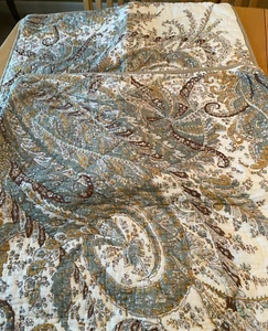 POTTERY BARN BAUMWOLLE EUROKISSEN SCHEINBEZÜGE SHABBY CHIC 2 STÜCK  - Bild 1 von 7