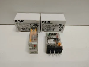 LOT OF 2 NEW OLD STOCK! EATON 20A 5 BLADE SPDT 120V COIL POWER RELAYS D1PF1AA - Picture 1 of 1