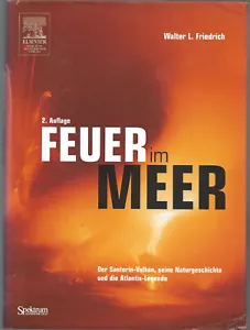 Walter L. Friedrich FEUER IM MEER SANTORINI auf Deutsch, Dänisch oder Japanisch - Bild 1 von 4
