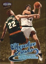 1998-99 Ultra Gold Medallion #75G Cherokee Parks