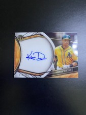 2018 Topps Tribute Khris Davis Auto #/199 Oakland Athletics