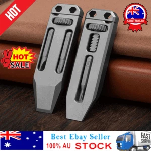 EDC Titanium Mini Multi Tools Adjustable Wrench AU - Picture 1 of 15