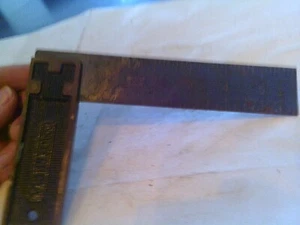Stanley 6" Steel Square No. 12TS Made In USA - Picture 1 of 2