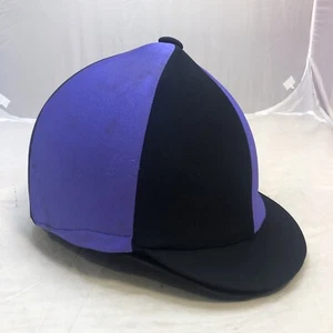Sombrero de montar Charles Owen Rider 2000 de terciopelo con cubierta púrpura tamaño 55 cm 6 3/4 - Imagen 1 de 12