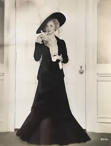 Virginia Bruce amerikanische Schauspielerin 1930 Sammlerstück schwarz/weiß Foto 25,5 x 20 cm - Bild 1 von 5