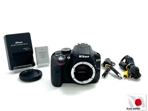 Nikon D3300 24.2MP Digital SLR Camera Black From JAPAN (56171-S-5) - Picture 1 of 23