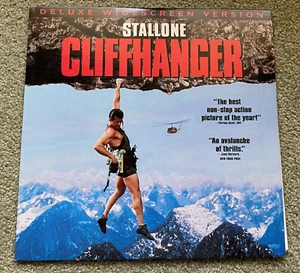 Cliffhanger Laser Disc Deluxe Widescreen Version Stallone - Picture 1 of 2