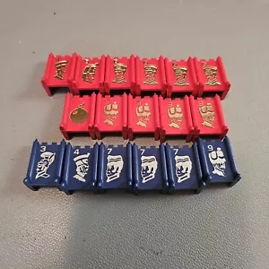 17 Stratego Board Game Replacement Pieces Milton Bradley 4916 1975 - Picture 1 of 1