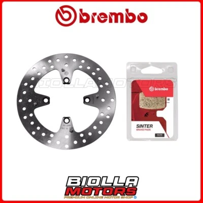 KIT PASTIGLIE + DISCO BREMBO DUCATI 1198 SP 1198 2011 POSTERIORE [SP - Fisso] 68 Foto 1 de 4