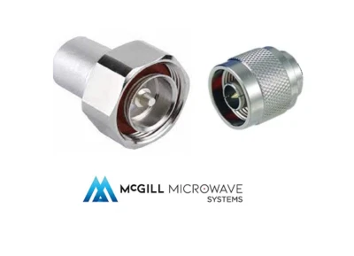 LMR-400 Times Microwave Coaxial Cable Assembly N male to 4.3/10 connectors - Image 1 of 4