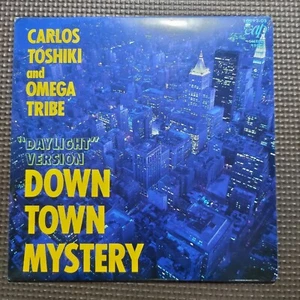 CARLOS TOSHIKI / DOWN TOWN MYSTERY 10292-05 JAPAN ORIGINAL ISSUE 7"45 CITY POP - Picture 1 of 5
