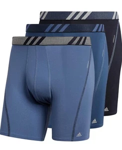 Adidas Slip Boxer Uomo Sport Performance Maglia Intimo (Confezione da 3) - Foto 1 di 11