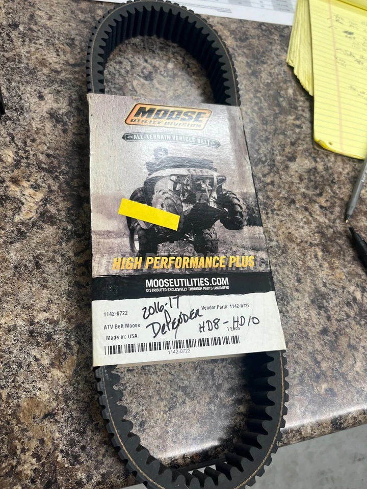utv drive belt Canam defender - Image 1 of 1