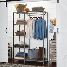 Clothes Rack Garment Storage Stand Closet Organizer Heavy Duty Wardrobe Hanger