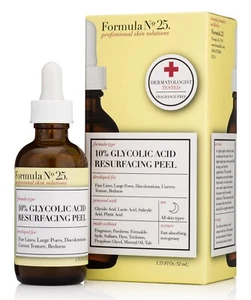 Formula 25 10% Glycolic Acid Resurfacing Face Peel 1.75 fl oz - Picture 1 of 5