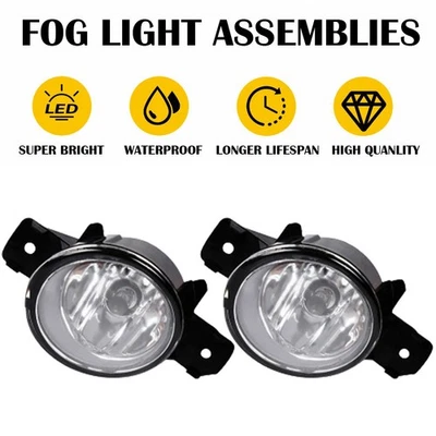 Luces LED antiniebla para montaje Nissan Altima Máxima Sentra Rogue Infiniti QX60 Foto 1 de 4