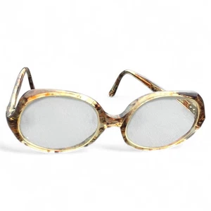 Monturas de gafas vintage Sabra S de gran tamaño redondas carey años 70 retro unisex - Imagen 1 de 19