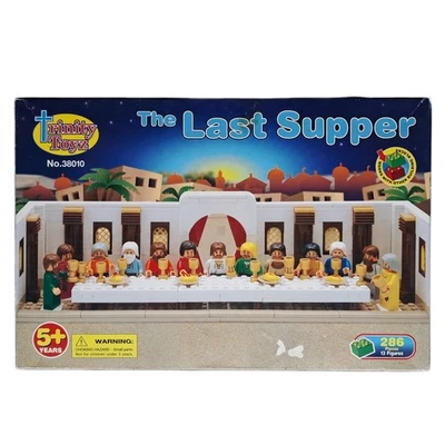 New TRINITY TOYZ Last Supper Building Block Set Damaged Box Sealed Bags Inside - Image 1 of 4