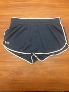 Under Armour HeatGear Damen lockere sportliche Laufshorts, grau, Größe XS - Bild 1 von 8