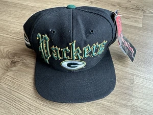 Vintage NFL Green Bay Packers Old English Script Pro Series Hat Drew Pearson NWT - Picture 1 of 7