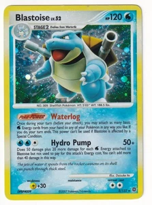 2007 Secret Wonders Blastoise Holo BLEED Error card 2/132 MP - Picture 1 of 2
