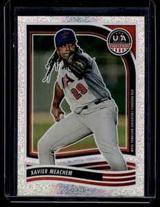 2024 Panini Stars & Stripes Sand Glitter Xavier Meachem Team USA #27 - Picture 1 of 2