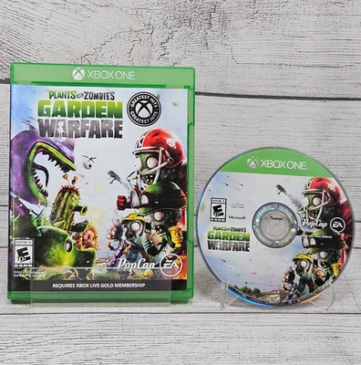 Plants vs. Zombies: Garden Warfare (Xbox One, 2014) Estuche, cubierta y disco | Probado Foto 1 de 3