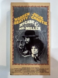 McCabe & Mrs. Miller VHS Western Warren Beatty Warner Home Video 1990 - Foto 1 di 6