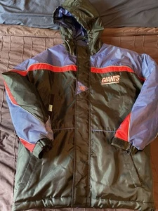 NFL New York Giants nylon Puffer Jacket XL - Picture 1 of 19
