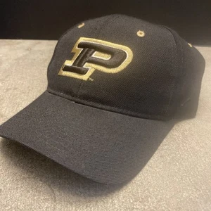 Purdue Boilermakers Hat Cap Mens Fitted.        7 1/8 NCAA Football Zephyr  - Picture 1 of 6
