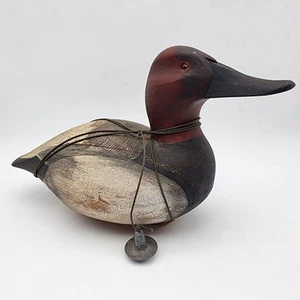 Ducks Unlimited Lac La Croix Canvasback Red Head Duck Decoy T. Geelan #3138 - Picture 1 of 9