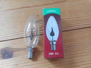 4 St. Toplux  Flicker Flackerkerzen - Kerzenlampen 3W  E14 klar 419904842 - Bild 1 von 1