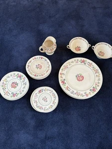 Harlech Wedgwood Colonial Vintage Brot und Butter Suppe Speiseteller - Bild 1 von 24