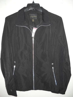 Weatherproof Women's Med Black Casual Softshell Jacket Zip Up Lined Pockets NWT - Image 1 of 4