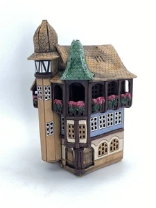 Candelabro Maison Pfister House Colmar Francia Tealight Arcilla Hecho a Mano 10x6x5 - Imagen 1 de 18