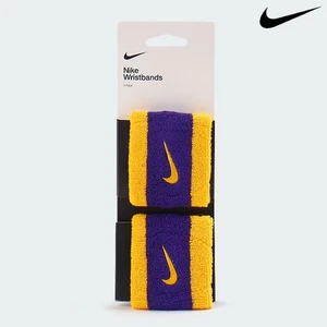 Nike Swoosh Wristband S Tennis Training Badminton Sports Band 2pcs PAC277-730 - Picture 1 of 5