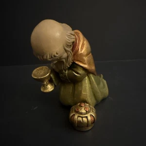 6" SCALE ANRI FERRANDIZ NATIVITY KING MELCHOIR WOOD CARVED FIGURINE  WISEMAN - Picture 1 of 10