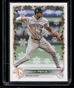 2022 Topps Holiday - Jeremy Pena #HW129 (RC) - Picture 1 of 2