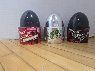 Новый 3 пары размер B L'eggs чистый энергии и элегантности, желтовато-коричневый гриб колготки леггинсы - Изображение 1 из 4