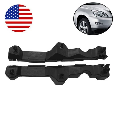 2PCS Front Right Left Bumper Brackets For Lexus RX330 2004-2006 Retainer Support Foto 1 de 4
